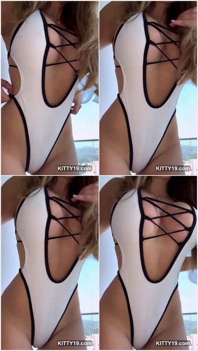 1bad porn sexy model posing in clean dress and show her big tits! Touch her tits and suck her nipples right now duddy!