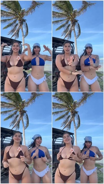 Alemizzle xxx video with her sexy friend. Two hot girls need your dick right now for group sextape. Download it!