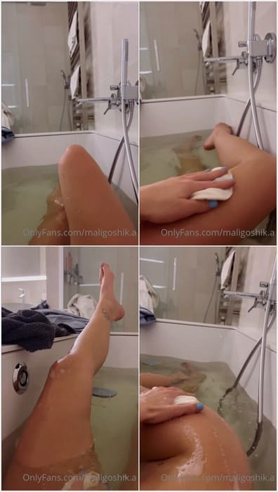 Maligoshik.a xxx touch her tits in bathroom on full leaked video from her onlyfans! Download it free today.