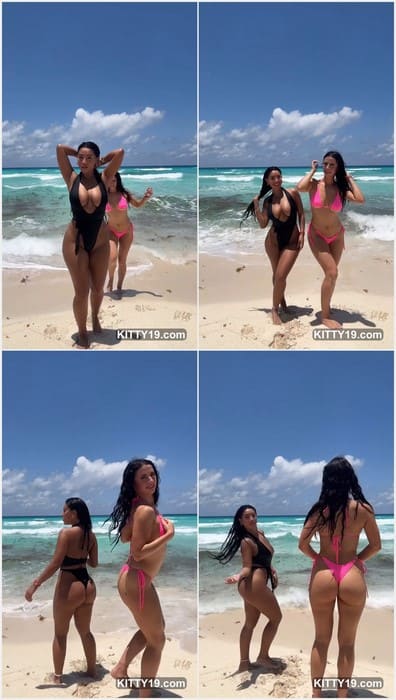 Babyviol3t leaks videos with her best lesbian girl on the beach. They are waiting your dick only! WOW! She is hot babe.