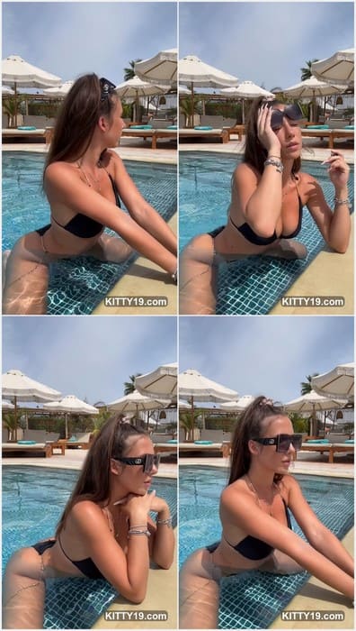 Rina Exclusive porn leaked video from pool. She is incredible babe with hot boobs and slut face! Download it now and enjoy.