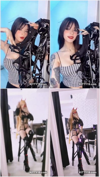 Tbcos leaked video with her naked long legs! Blonde star with pretty face and tits. Download it leaked video now!