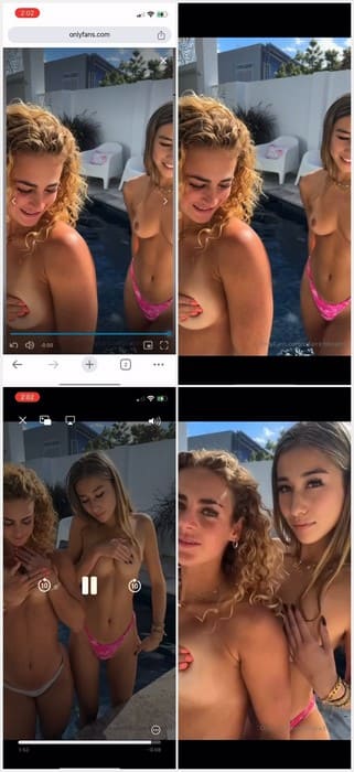 Ppwyang onlyfans nude video with her lesbian naked babe. Two hot girls with natural boobs on leak video for free.