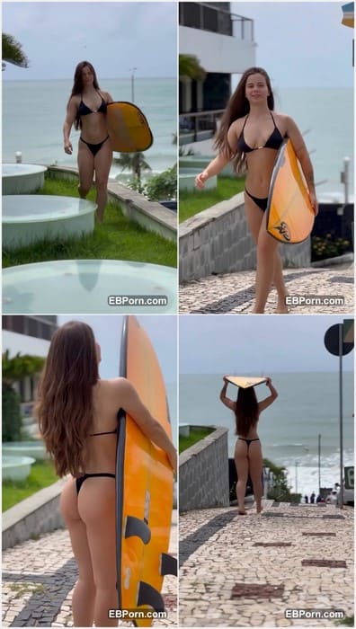 Young instagram model Ster Lopes sexy ass show on the beach. Beauty girl need your dick for sex. May be you can help?