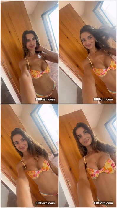 Sexy Valeriya Lapidus nude brunette posing in sexy bikini. Hot and beauty model not onlyfans star, only hot girl! Get it!