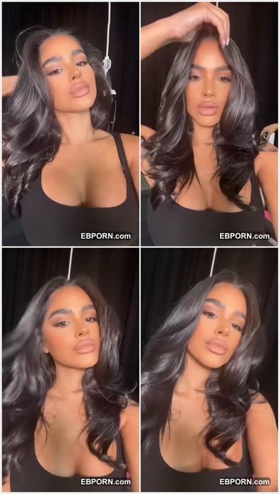 Amaya Colon nude beauty girl showing her boobs in tight dress and need titty fucking with your cock. Guys, are you ready for amazing sex?