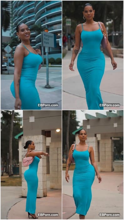 Amirah Dyme pussy in tight dress walking and her vagina wet and juicy now. Fuck, i need lick her ass and pussy now!