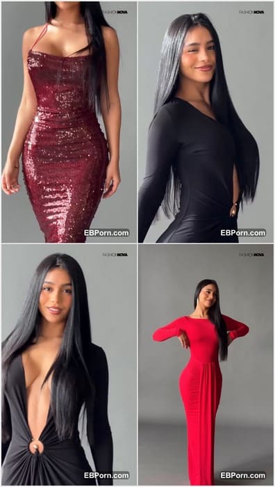 Barbara Ramirez hot brunette girl show her perfect boobs in black skirt and waiting your hand for touch of them.