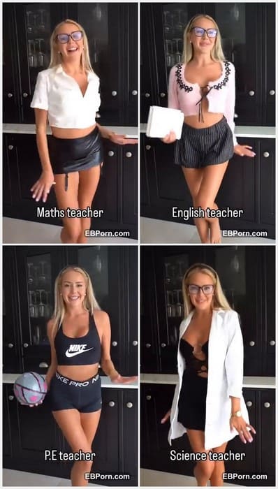 Bonnie Brown nude hot blonde girl posing in mini skirt and show her tight naked pussy on full leaked video from Onlyfans!