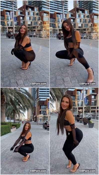 Ekaterina Sergeeva Instagram star from Russia with amazing long legs and sexy face. Get it leak from her private page and fuck her.