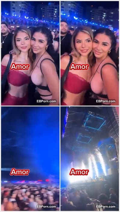 Gazelle Chavez porn leaked video ith her blonde friend and sexy tits in t-short. Without bra and panties! WOW!