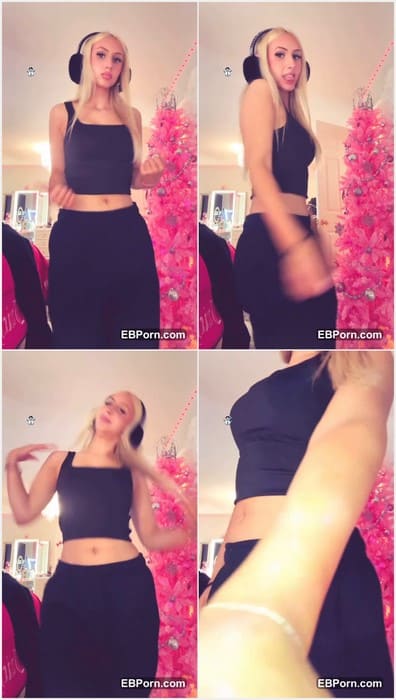 Jordynne Hahn ass and tits so hot and amazing. Blonde girl on full leaked video dancing and showing her ass and tits.