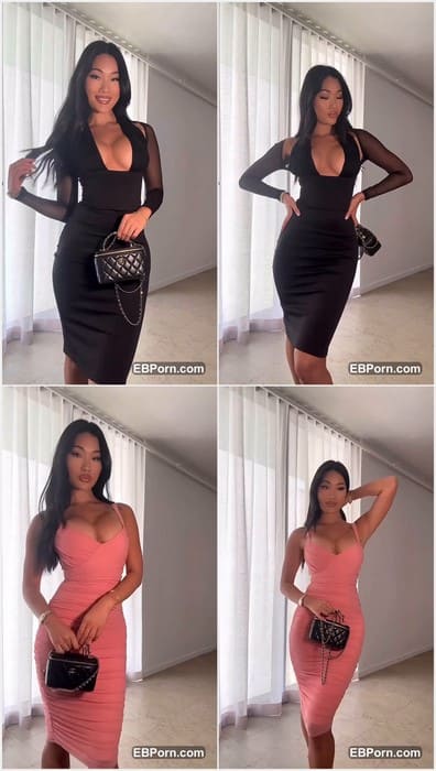 Martina Chen sex hunter and lover asian slut with amazing body and tits in tight t-short. Hot and beauty model.