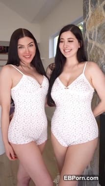 Audrey and Sadie anal