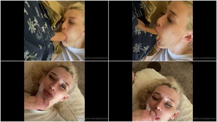 Britni Kitten blowjob leaked video with massive facial on her young cute face. Adorable blowjob sextape video absolutly free. 68mb!