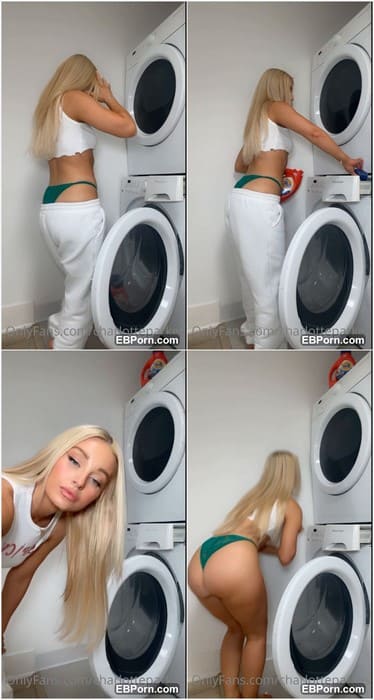 Charlotte Parkes naked blonde girl with adorable ass posing and wait her boyfriend for sex. Her pussy wet and tight!