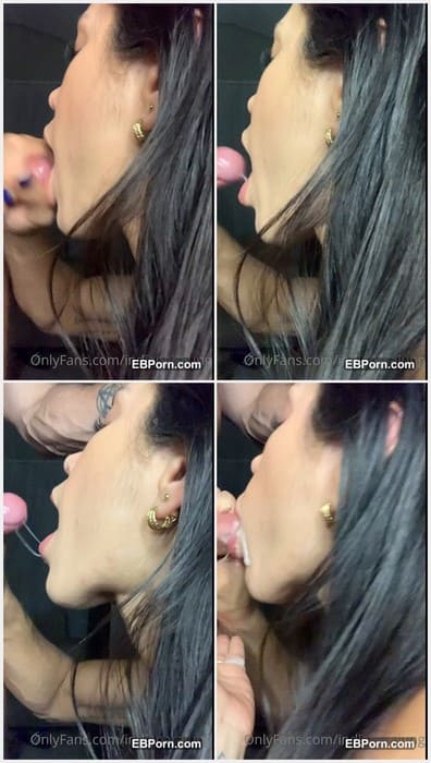 Indianara Jung blowjob leaked video with her boyfriend and he cum inside her perfect slut mouth! Enjoy and download it free.