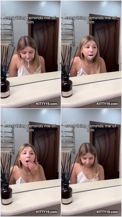 Lil_judyb tits and dirty mouth so hot after hard and deep blowjob sex with her fan. Lucky guy hard fuck her today.