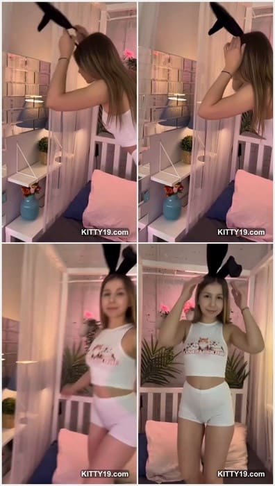 Judy Blooms sexy girlfriend with amazing pussy in wet panties. Beauty and hot young woman waiting your dick in her ass now.