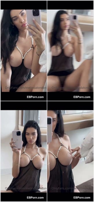 Melinda London nude hot brunette model and onlyfans star. Sexy girl posing front mirror and need touch her pussy! Adorable.