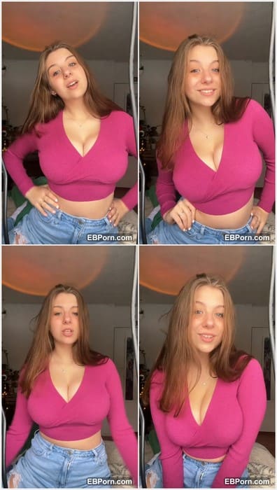 Lynntoria titty fuck lover model with adorable huge boobs in tight t-short. Sexy pretty OF model with hot tits waiting your dick.