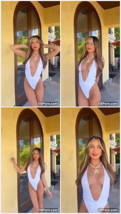 McKinley Richardson naked sexy girl with adorable tits and pussy in bikini. She posing and waiting her boyfriend for cum on boobs.