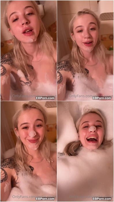 Milla Royce leaked video with her adorable tits in shower. Absolutly nude and clean pussy in bathroom on leaked video! Get it now!