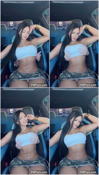 Nadia Khar nude popular girl ridding on car her boyfriend without panties and need your tongue for lick her ass now!