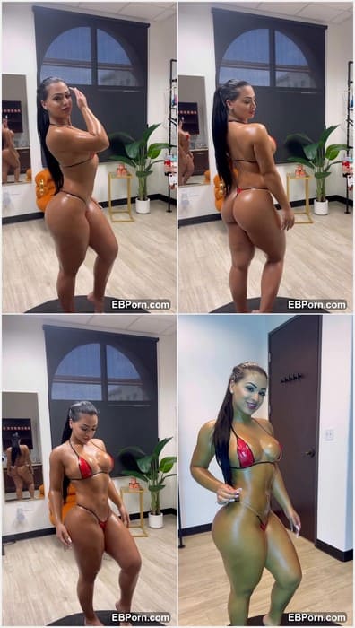 Nadiaskhar naked brunette girl after gym posing with her wet pussy and ready for sex with you! Download now for free.