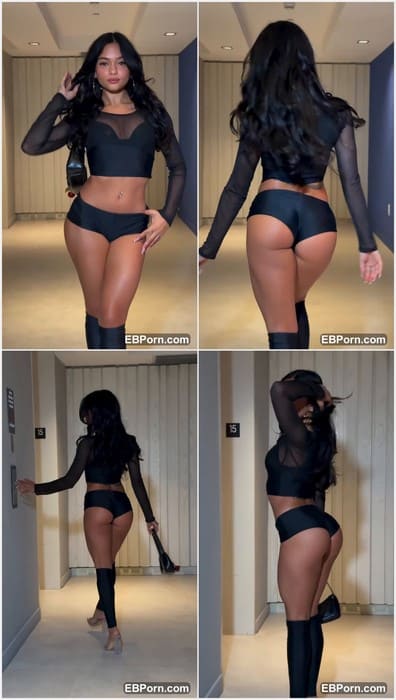 Sabrina Tutusaus nude big ass model with real fit big booty posing and boucing her tits for fans and you. Get it leak now!