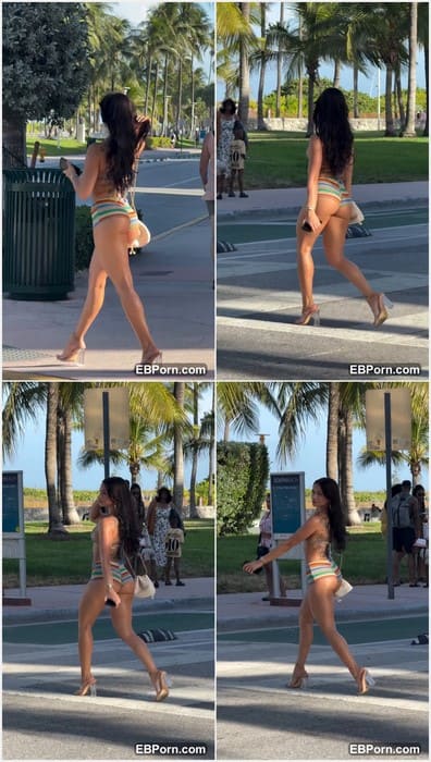 Sabrina Tutusaus porn girl walking on the street and show her awesome big ass without her panties. So hot babe! Get it now!