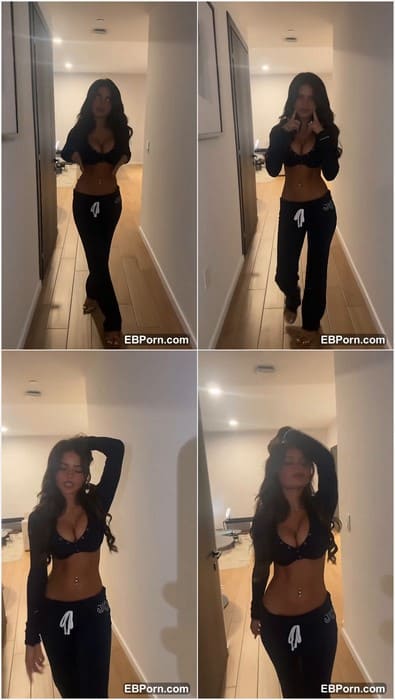 Chula Desouza onlyfans leak video with her adorable tits and pussy in tight pants without her panties. Beauty brunette from Rio!