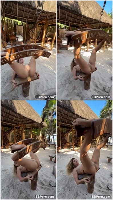 Cocoyogii sex fan girl with hot pussy in tight pants. Het wet pussy need riding on your dick and get massive orgasm now!