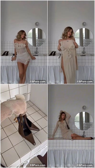 Dasha Boyko xxx leak video in sexy dress without panties and bra. I need suck Dasha nipples right now and cum on her pretty face!