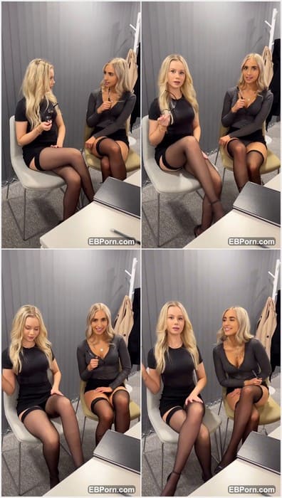 Emrosebydark leaks videos from fitting rooms in stores with her better lesbian girl. Two babes in black pantyhose posing! Super girls.