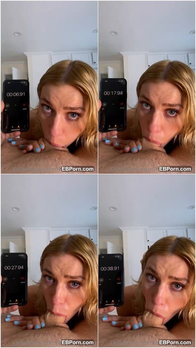 Halli_n_lover onlyfans leaked sex with with deep and hard mouth fuck. Her tongue so tired after licking his full with sperm balls.