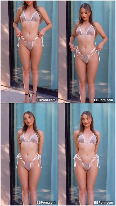 Harriet Parkes onlyfans leaked video in sexy bikini and without masturbating. But Harriet loves pussy fuck with sextoys and dildos.