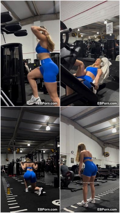 Isabellatilley nude gym star without her bra and panties. Buy her pussy now for 150 bucks and you can fuck her all day!