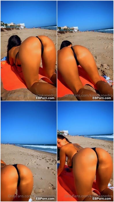 Karinkapedro xxx leak video with her sexy asshole in black panties. Hot slut with pretty face and show her dirty anus for fans.