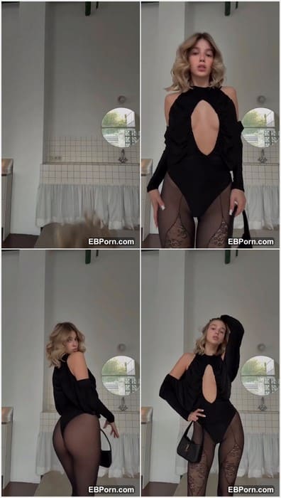 Kateghiter xxx leak video in her black pantyhose and lingerie. Sexy and cute model from New Jersy lives in NY and love black guys.