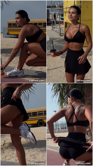 Margoricka leaks videos with hot tits in black bra. Awesome girlfriend with fitness body and ass! Download now and enjoy with her ass