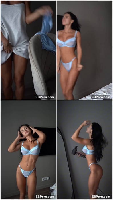 Margarita Kartseva xxx leak video in blue bikini. Sexy brunette model with adorable body on leaked video for free!