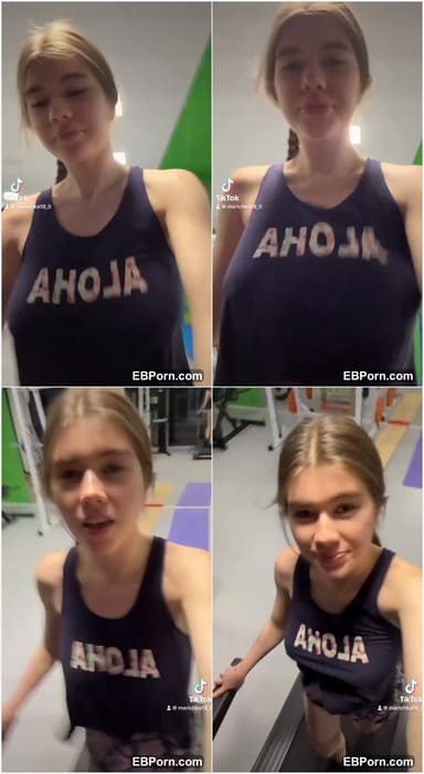 Marichka Glory dildo lover girl recording this video in her gym. And cute girl wants suck your dick with cumshot! Enjoy