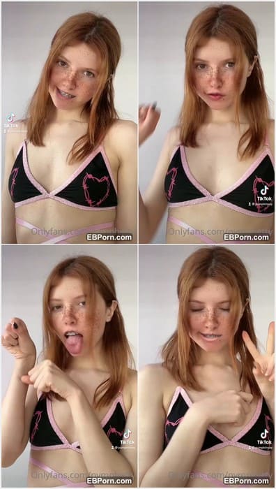 Nymphelita onlyfans leak video with her cute face and pretty tits in small lingerie. Hot cute teen from USA, her age - 19 years old!