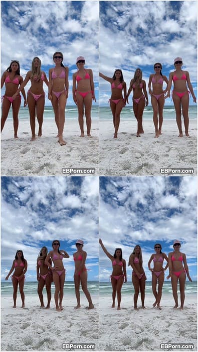 Reese Zilmerrr naked legs and body in bikini. Better friends with hot asses posing in small bikini and showing hot tits! WOW!