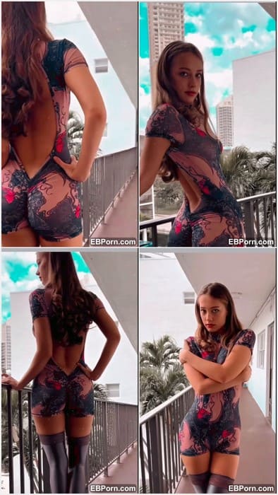 Anfisaria anal sex lover girl with hot young ass and long legs. Sexy and cute model on leak video!