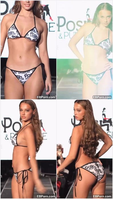 Anfisa Riazhkina age - 18yo and she lives with mom in USA. But she is hot and swag model with massive legs and big ass