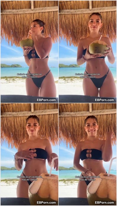 Steisy Malibu leaks with her sexy coconut and pussy. Beauty and cute model with sexy pussy! Download now and enjoy buddy.