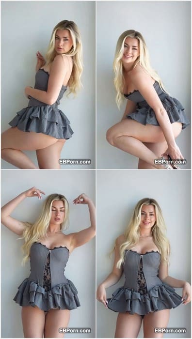 Audreyholt xxx leak video with amazing tits in small dress. Short skirt ready to take off and her pussy after shave so sweet.