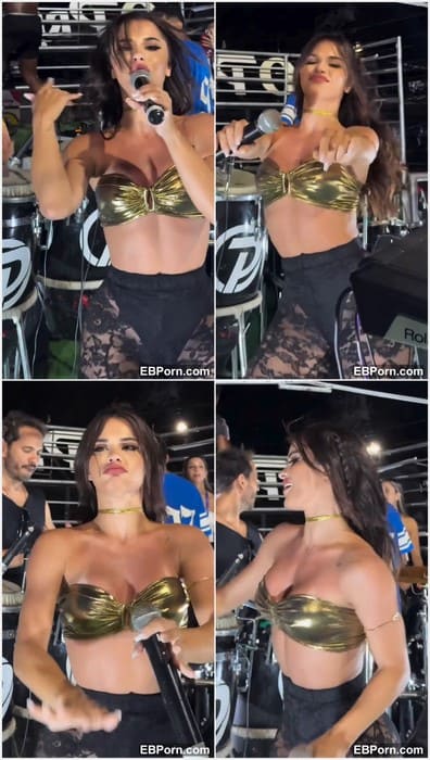 Barbara Casali onlyfans girl posing on full leaked video and dancing! Sexy brunette girl with adorable boobs!